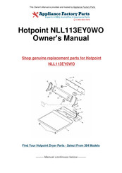 GE NVL333 Owner's Manual And Installation Instructions