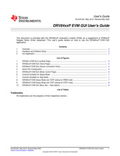 Texas Instruments DRV8436PEVM User Manual