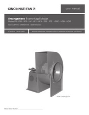 Cincinnati Fan Arrangement 1 SPB User Manual