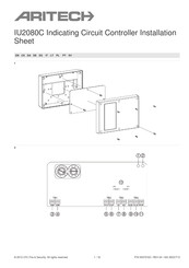 Aritech IU2080C Installation Sheet