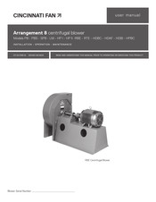 Cincinnati Fan Arrangement 8 PB User Manual