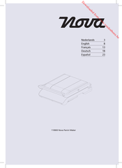 Nova 110800 Instructions Manual