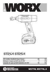 Worx STEAM STORM WX770L.X Series Manual