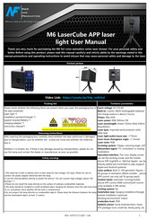 Newfeellight LaserCube M6 User Manual