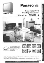 Panasonic OmniVision PV-C2010 Operating Instructions Manual