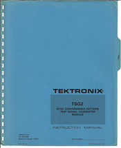 Tektronix TSG2 Instruction Manual