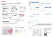 MUNBYN ITP01 How To Install