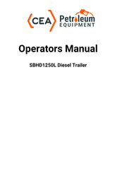 CEA SBHD1250L Operator's Manual
