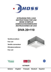 RHOSS DIVA 60 4T Instructions For Use Manual