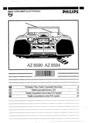 Philips AZ 8590 Manual