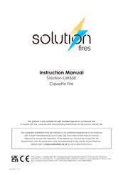 Solution FIres Solution LUX650 Instruction Manual