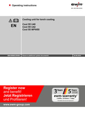 EWM Cool 55 U40 Operating Instructions Manual