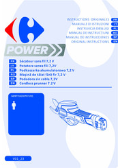 Carrefour POWER GD97715 Original Instructions Manual