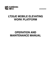 LiuGong LT20JE Operation And Maintenance Manual
