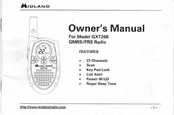 Midland GXT200 Owner's Manual