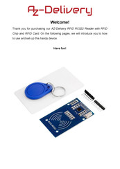 AZ-Delivery RFID RC522 Manual