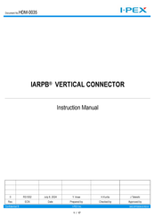 I-PEX IARPB Instruction Manual