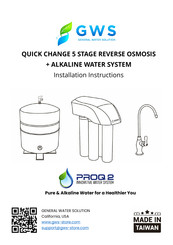 GWS PROQ 2 Installation Instructions Manual