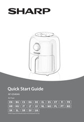 Sharp AF-GS404A Quick Start Manual