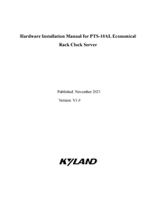 KYLAND PTS-10AL-17211-HV Hardware Installation Manual