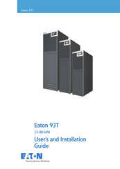 Eaton 93T User And Installation Manual