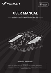 Merach MR-E25 User Manual