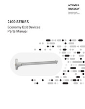 Assa Abloy ACCENTRA 2120 Parts Manual