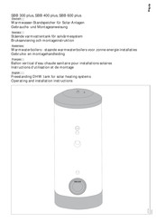 STIEBEL ELTRON 18 78 74 Operating And Installation Instructions