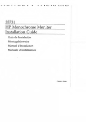 HP 35731 B Installation Manual