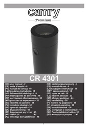 camry Premium CR 4301 User Manual