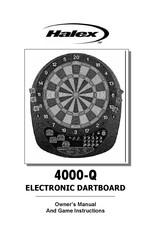 Halex 4000-Q Owner's Manual And Game Instructions