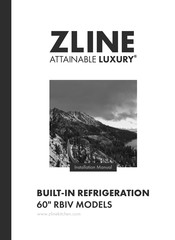 Zline RBIV-60 Installation Manual