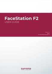 suprema FSF2DB User Manual