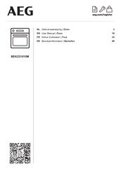 AEG BEK231010M User Manual