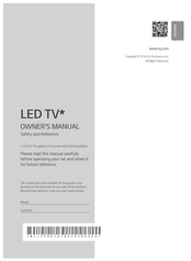 LG UT91 Series Owner's Manual