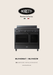 BORETTI MLI94DMAT User Manual - Installation Advice