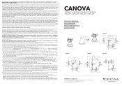 Cristina CANOVA CRICN201 Installation Instructions