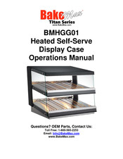 Bake Max Titan Series Operation Manual