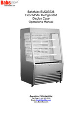 Bake Max BMGGS36 Operation Manual