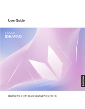 Lenovo IdeaPad Pro 5i 16 User Manual