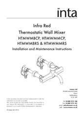 Inta HTMWMMCP Installation And Maintenance Instructions Manual