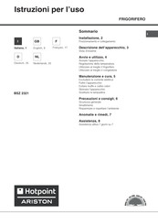 Hotpoint Ariston BSZ 2321 Operating Instructions Manual