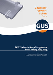 GUS SAW Series Assembly Instructions Manual
