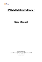 KinAn KFH186K TX Series User Manual