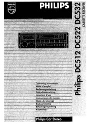 Philips DC532 Operating Instructions Manual