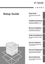 Ricoh IP C8500 Setup Manual