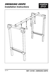Creative Play SWINGING GRIPS Installation Instructions Manual