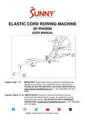 Sunny Health & Fitness SF-RW5606 User Manual