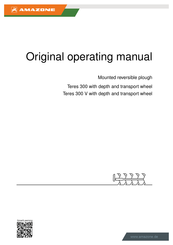 Amazone Teres 300 V Original Operating Manual