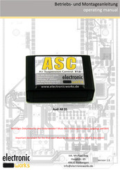 electronic works ASC-A8-D5-1 Operating Manual